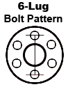 6-lug Jeep Bolt Pattern