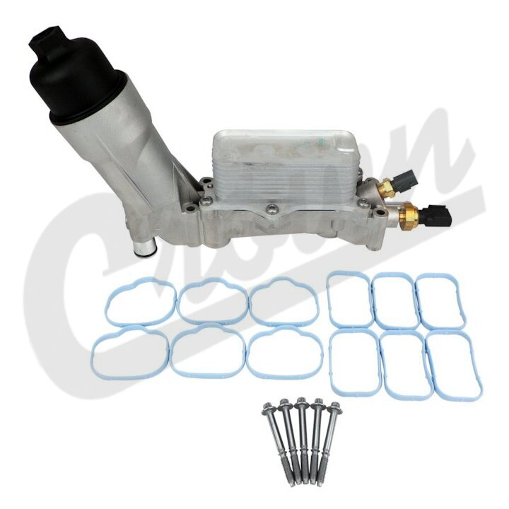Jeep Engine Oil Filter and Cooler Assembly