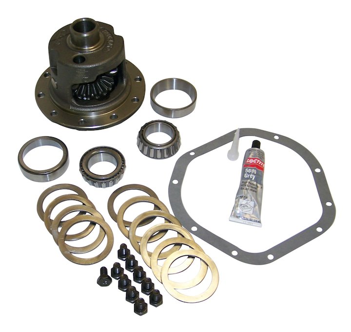 Differential Case Assembly, Locking, Model 44, 03-06 Wranglers