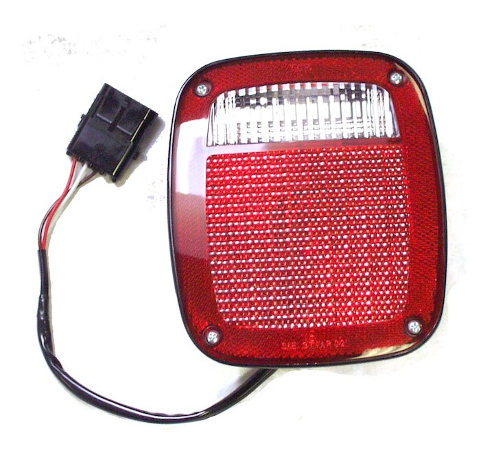 Tail Lamp, Right, 1991-95 Jeep Wranglers