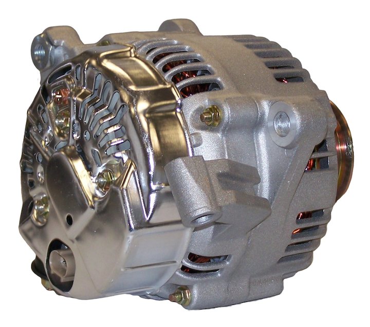 Alternator, 136 amps, 99-01 Grand Cherokee WJ 4.7L Engine