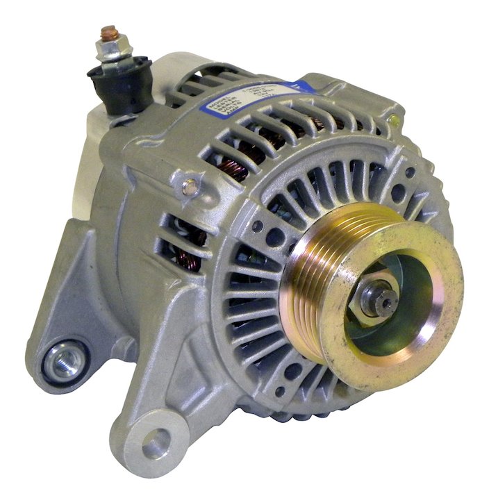 Alternator 2001-06 Wrangler 4.0L Engine