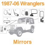 1987-06 Wrangler Mirrors