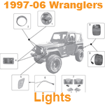 1997-06 Wrangler Lights