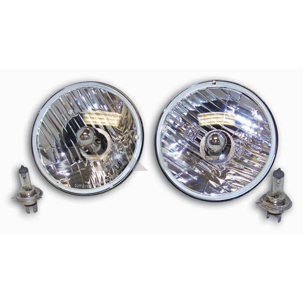 7 inch Round Halogen Lamp Conversion Kit 97-06 Wranglers