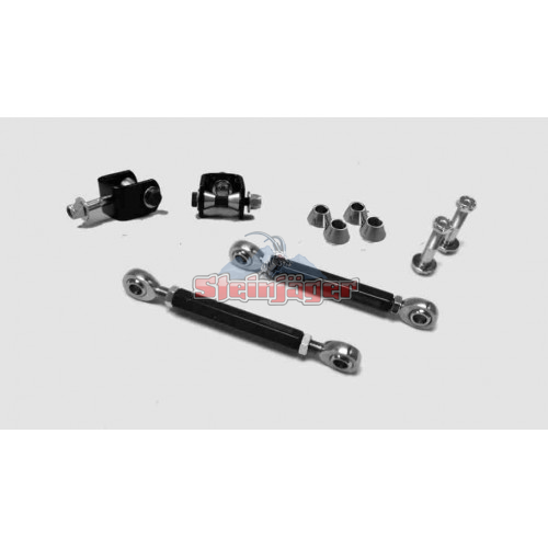Front Sway Bar End Link Kit, Stock Height, 97-06 Wranglers