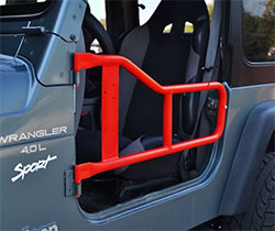 Jeep TJ Wrangler Tube Doors Red Baron