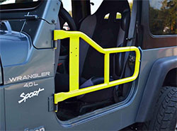 Jeep TJ Wrangler Tube Doors Neon Yellow