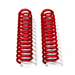 Jeep JK Wrangler 2.5 inch Lift Front Coil Spring Red Baron