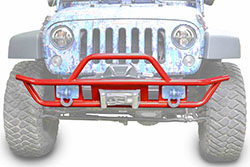 Jeep JK Wrangler Front Tube Bumper Red Baron