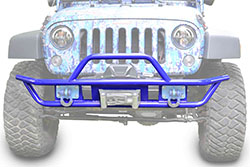 Jeep JK Wrangler Front Tube Bumper Southwest Blue