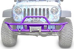 Jeep JK Wrangler Front Tube Bumper Sinbad Purple
