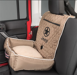 PetBed2GO Tan Pet Bed Cushion Cover Jeep Star