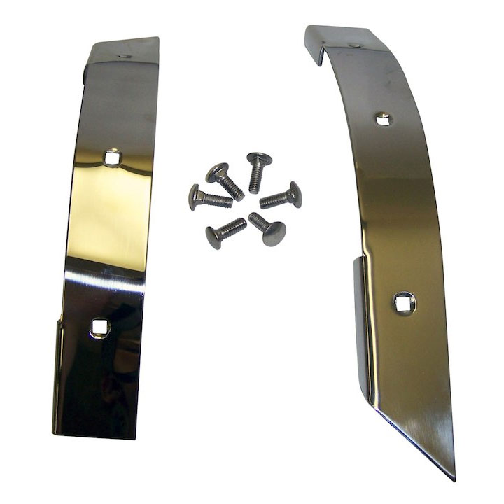 Corner Guards, Stainless, 87-95 Wranglers