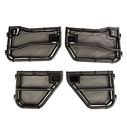 2007-2018 Wrangler JK Front and Rear Tube Door with Eclipse Covers