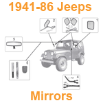 1941-86 Jeep Mirrors