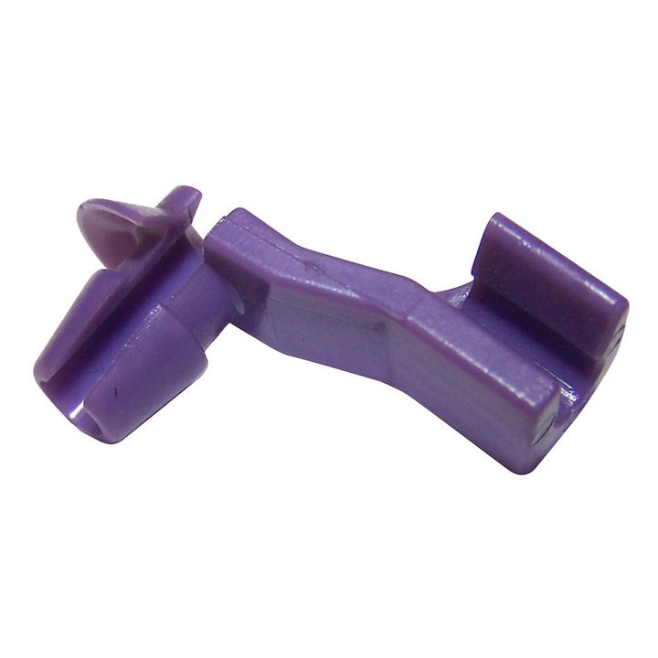 Door Lock Rod Clip, Purple