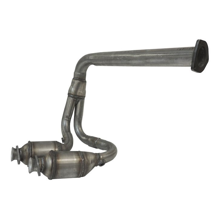 Front Exhaust Pipe with Catalytic Converters, 2000-2002 Wranglers 4.0L Engine