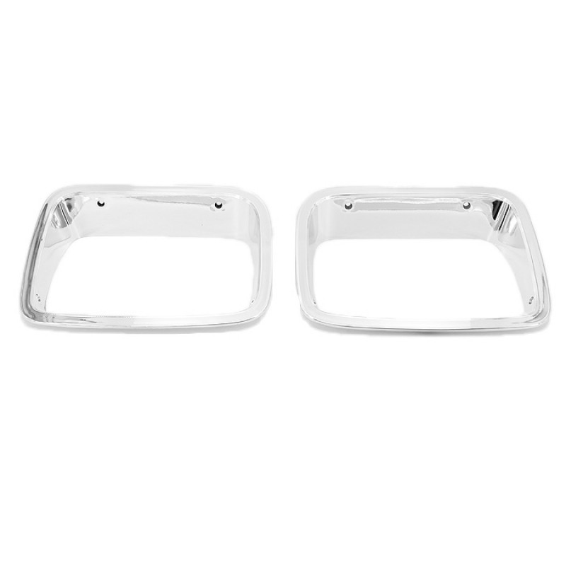 Stainless Steel Grille Overlay with Bezels 87-95 Wranglers