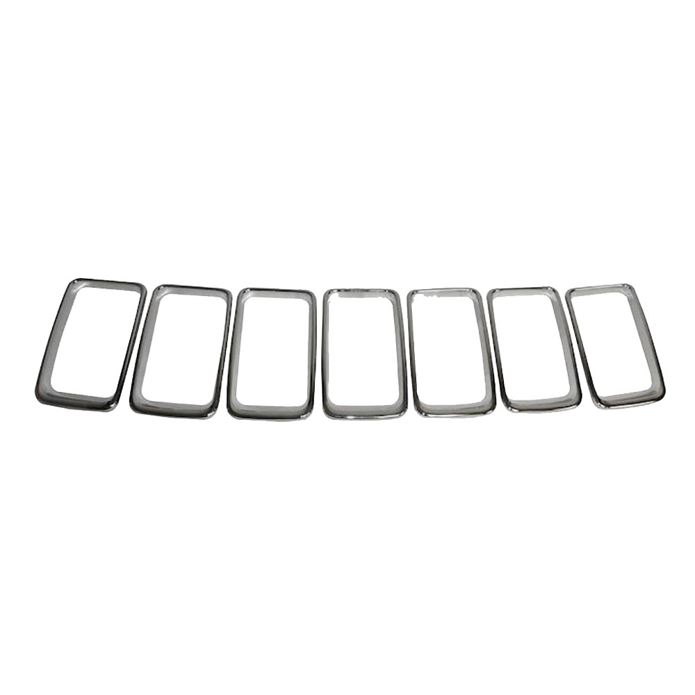 Jeep WK Cherokee Chrome Grille Trim Ring Kit 68227779AA
