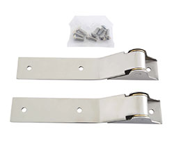 Jeep YJ Wrangler Tailgate Hinges Stainless Steel