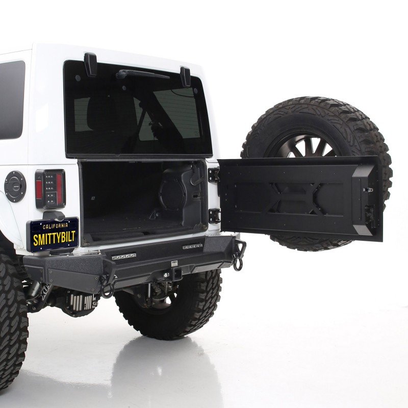 Jeep Wrangler JK Tailgate with Tire Carrier