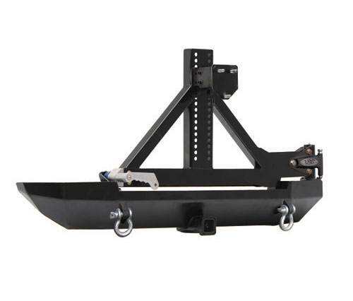 Smittybilt Rear XRC Bumper with Swing Out Tire Carrier