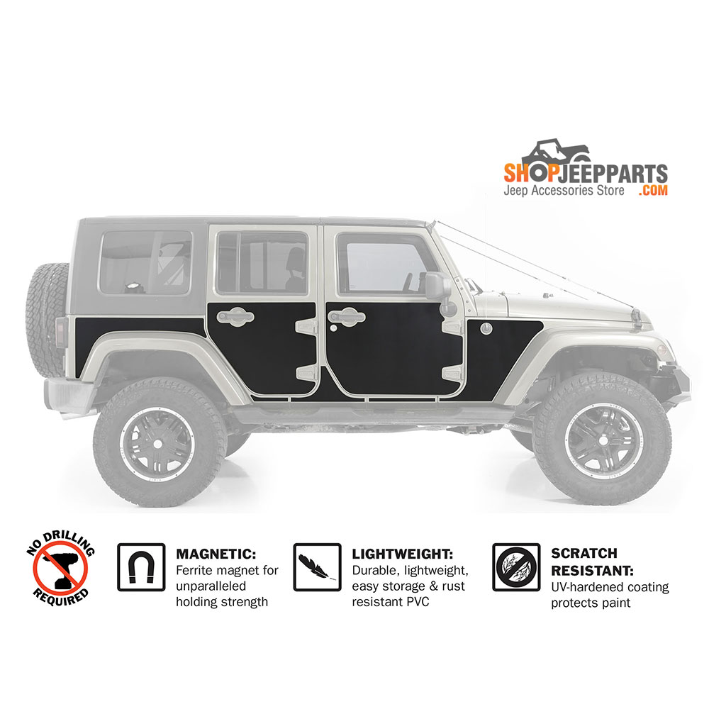 Mag Armor Magnetic Trail Skins, Jeep Wranglers JK 4 Doors