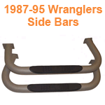 1987-95 Wranglers Side Bars