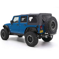2010-18 Wrangler Unlimited Soft Top with Tinted Windows