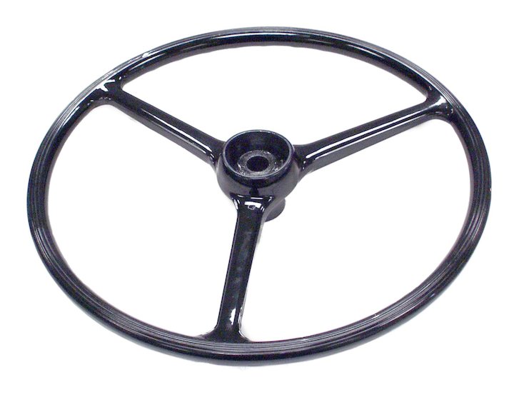 Steering Wheel, CJ3B, CJ5, CJ6, 2-3/8 inch Horn Button