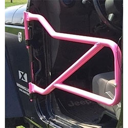 Jeep JK Wrangler Front Tube Doors Pinky