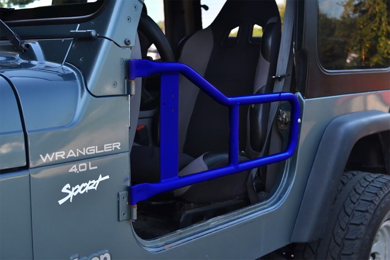 Jeep TJ Wrangler Tube Doors Southwest Blue