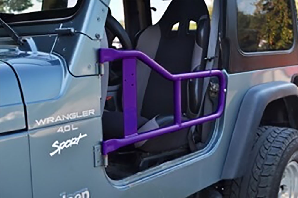 Jeep TJ Wrangler Tube Doors Sinbad Purple