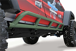 Jeep Wrangler JK Rock Sliders 4 Doors Locas Green