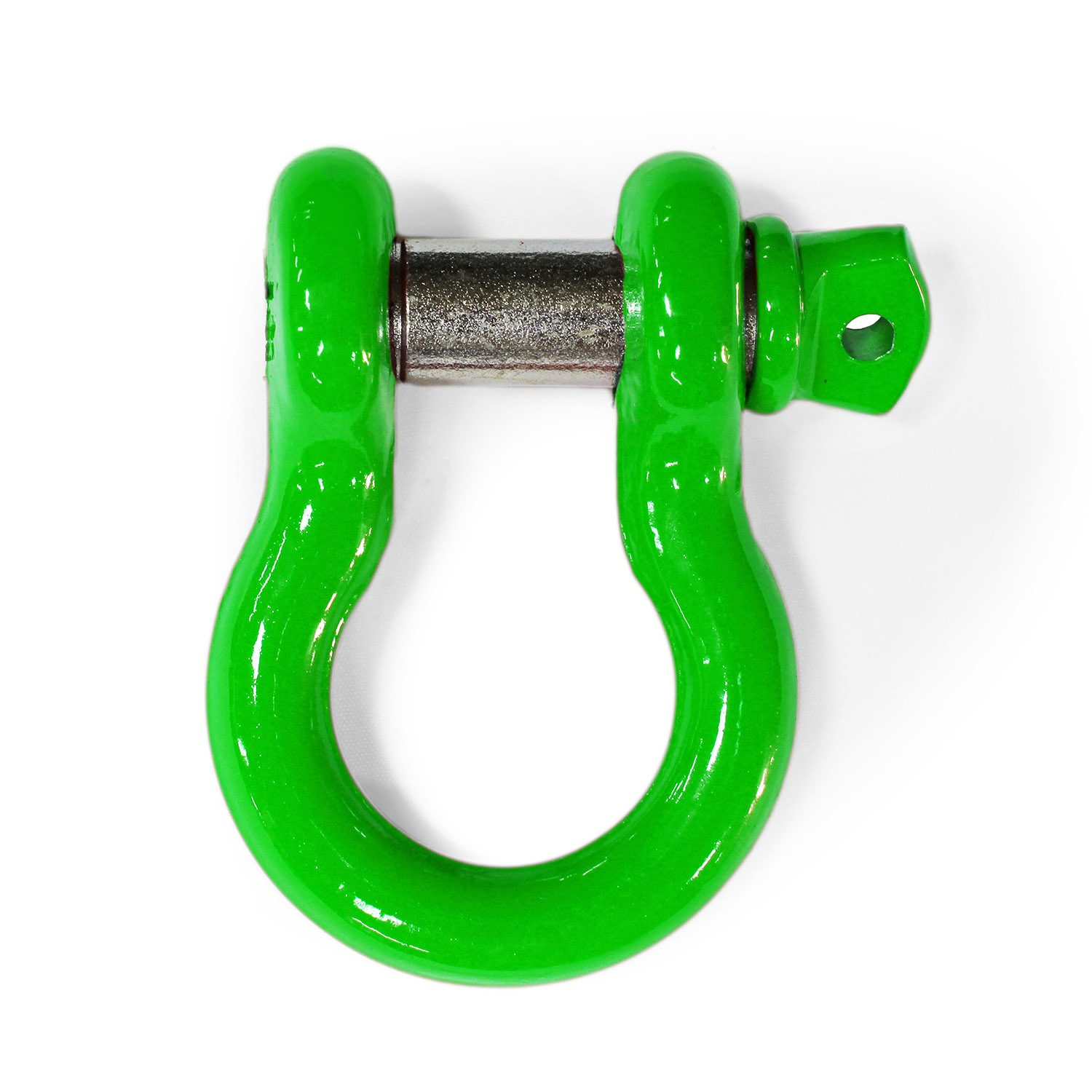 3/4 D-Ring Shackle Neon Green