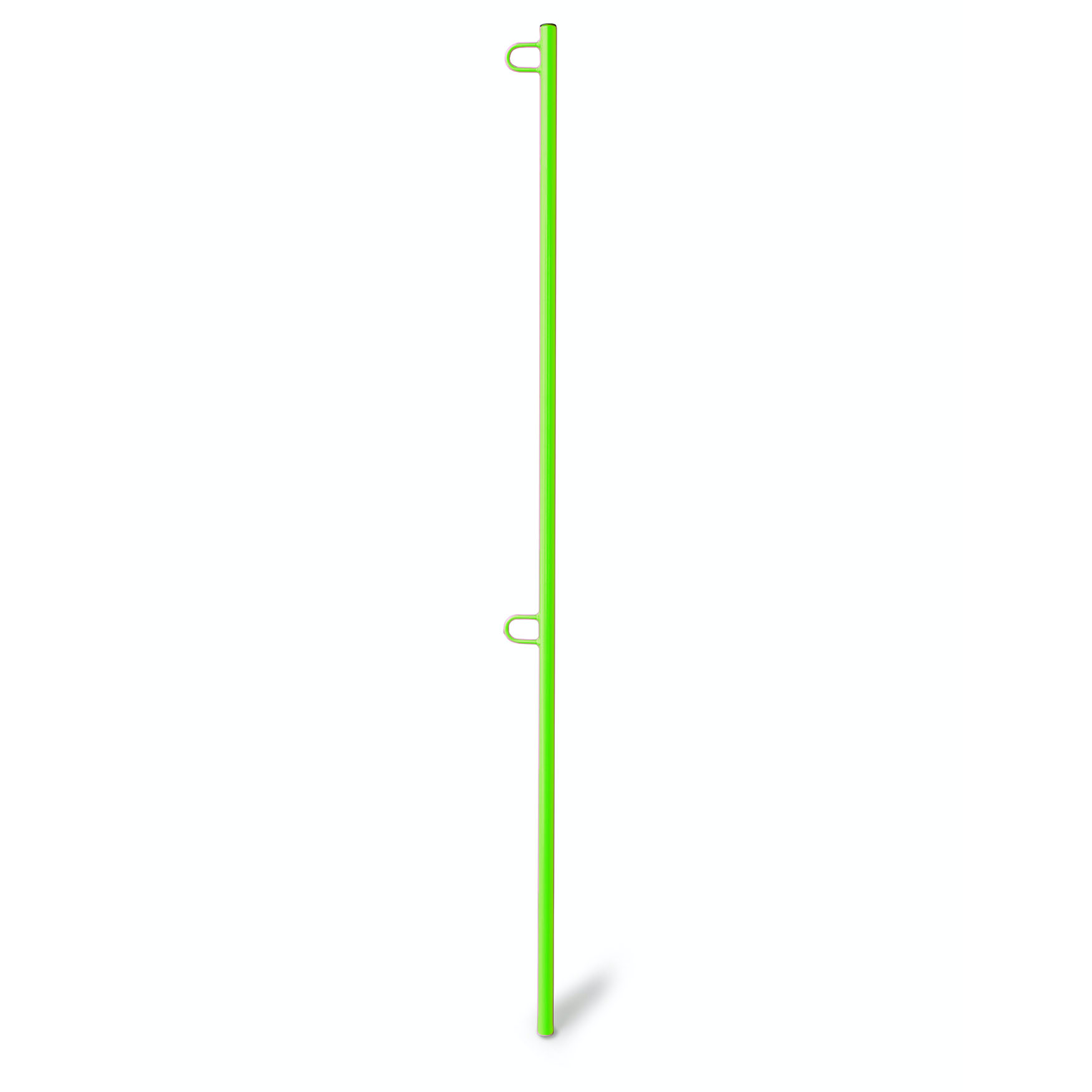 Flag Pole 5.0 feet Neon Green