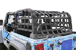 Jeep JK Wrangler Teddy Top Cargo Net 2 Doors Black