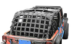 Jeep JK Wrangler Teddy Top Cargo Net 4 Doors Black