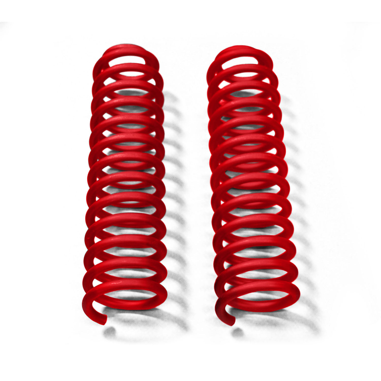Jeep JK Wrangler 4.0 inch Lift Front Coil Spring Red Baron
