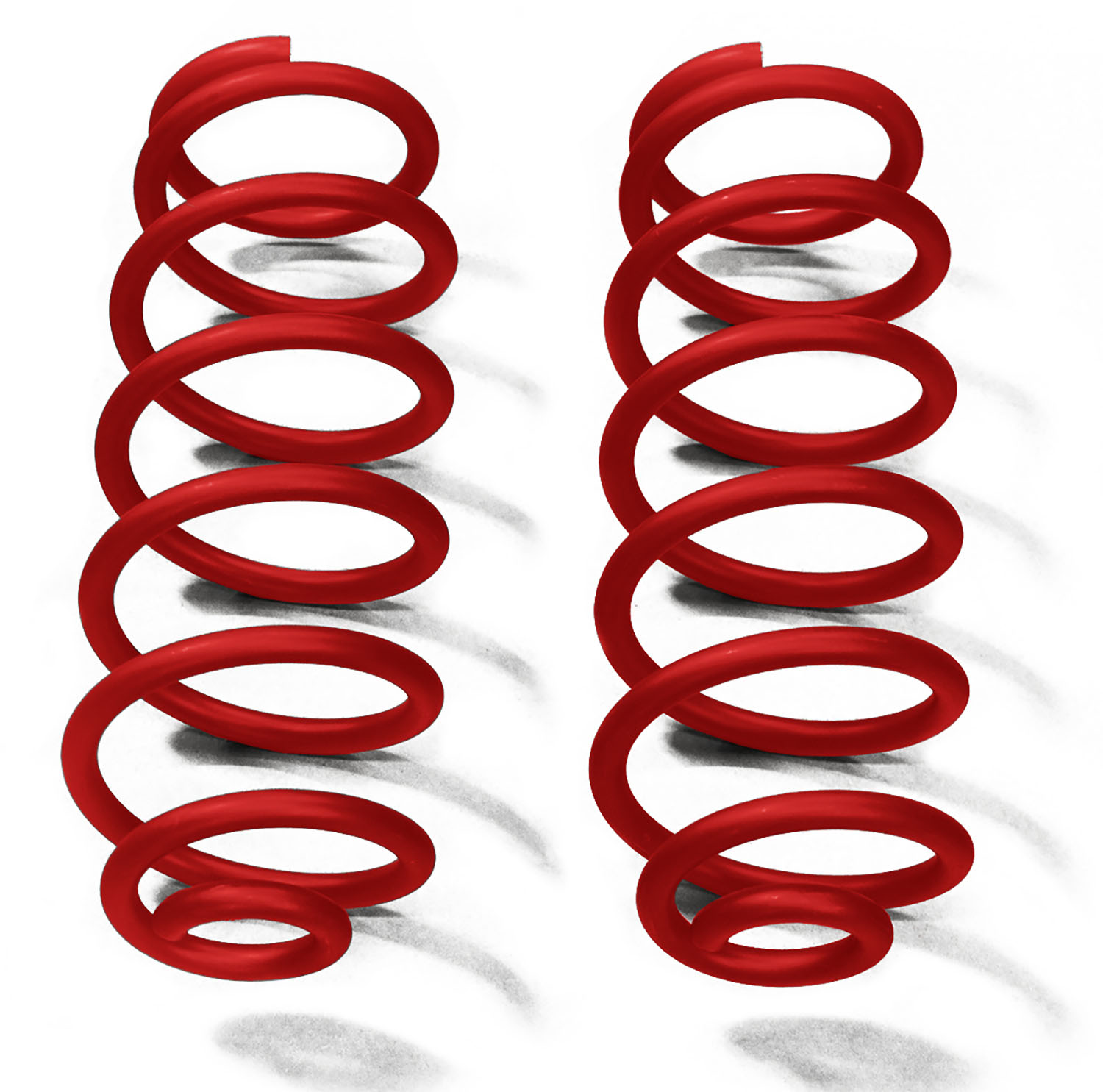 Jeep JK Wrangler 4.0 inch Lift Rear Coil Spring Red Baron