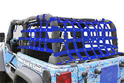Jeep JK Wrangler Teddy Top Cargo Net 2 Doors Blue