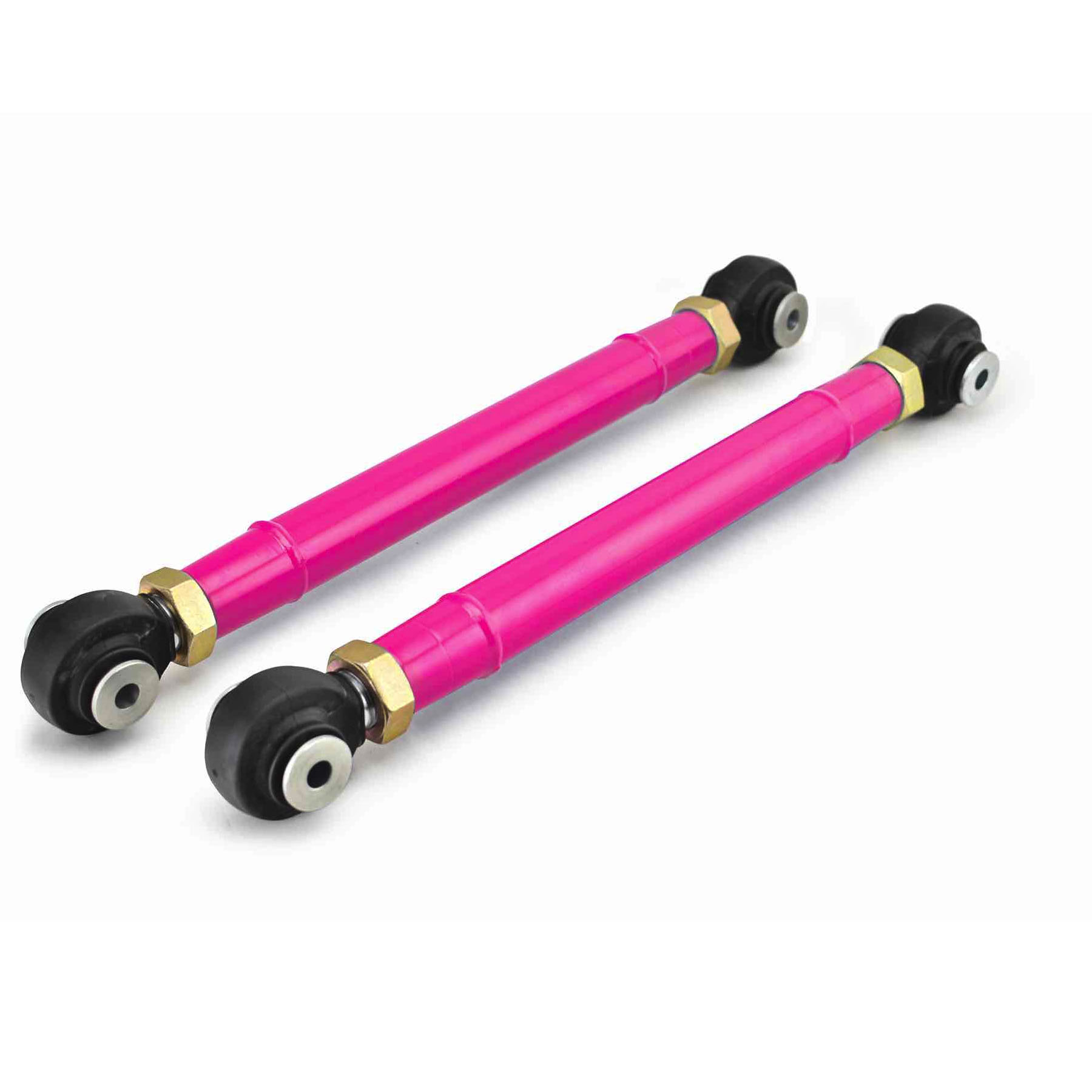 Jeep TJ Front Lower Control Arms Heim Style Hot Pink