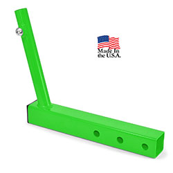 Jeep Receiver Hitch Flag Holder Neon Green