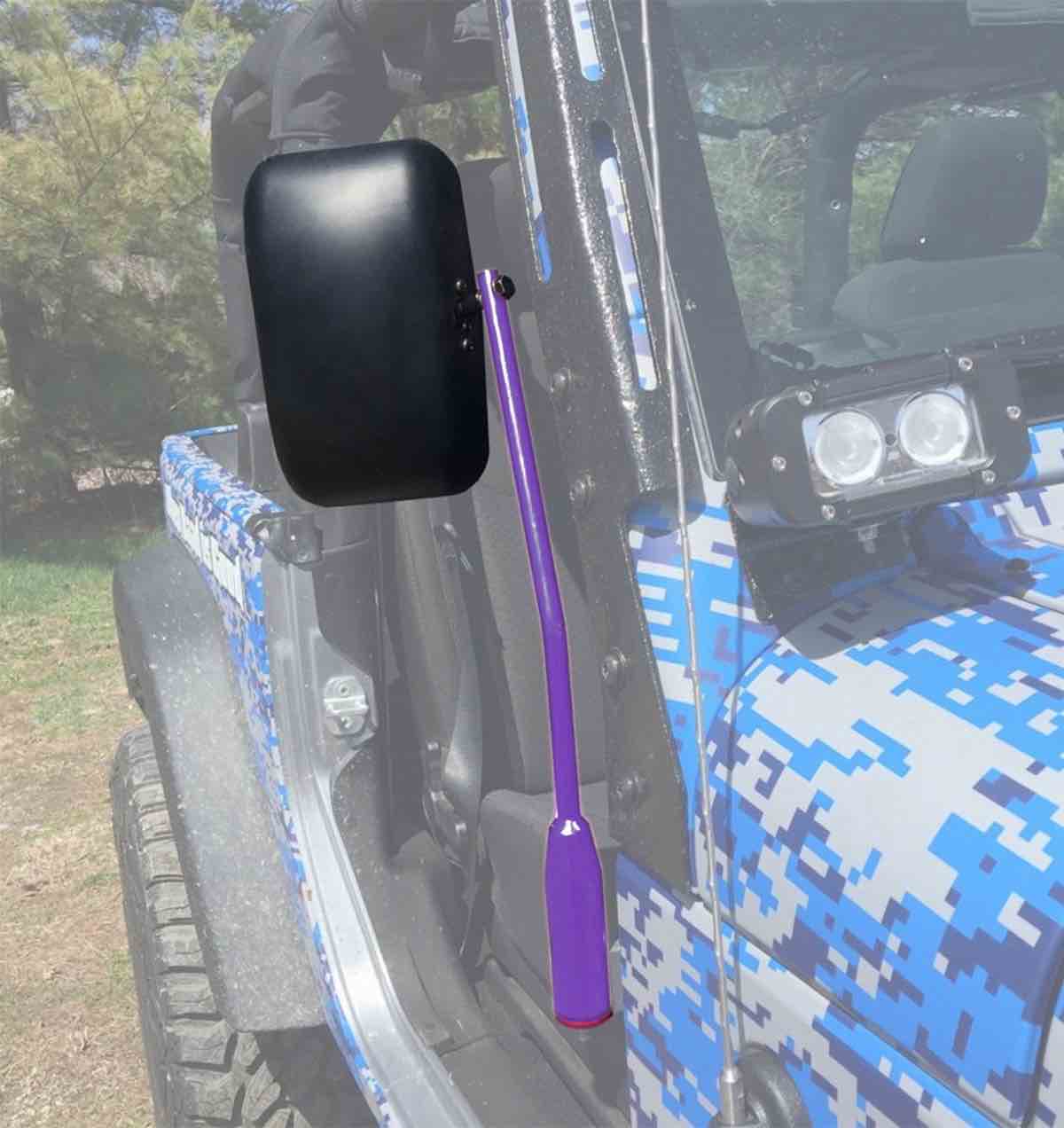 Jeep JL Wrangler Door Mirror Kit Sinbad Purple