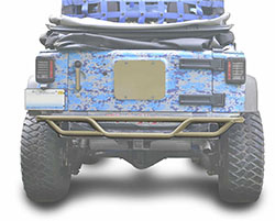 Jeep JK Wrangler Rear Tube Bumper Military Beige