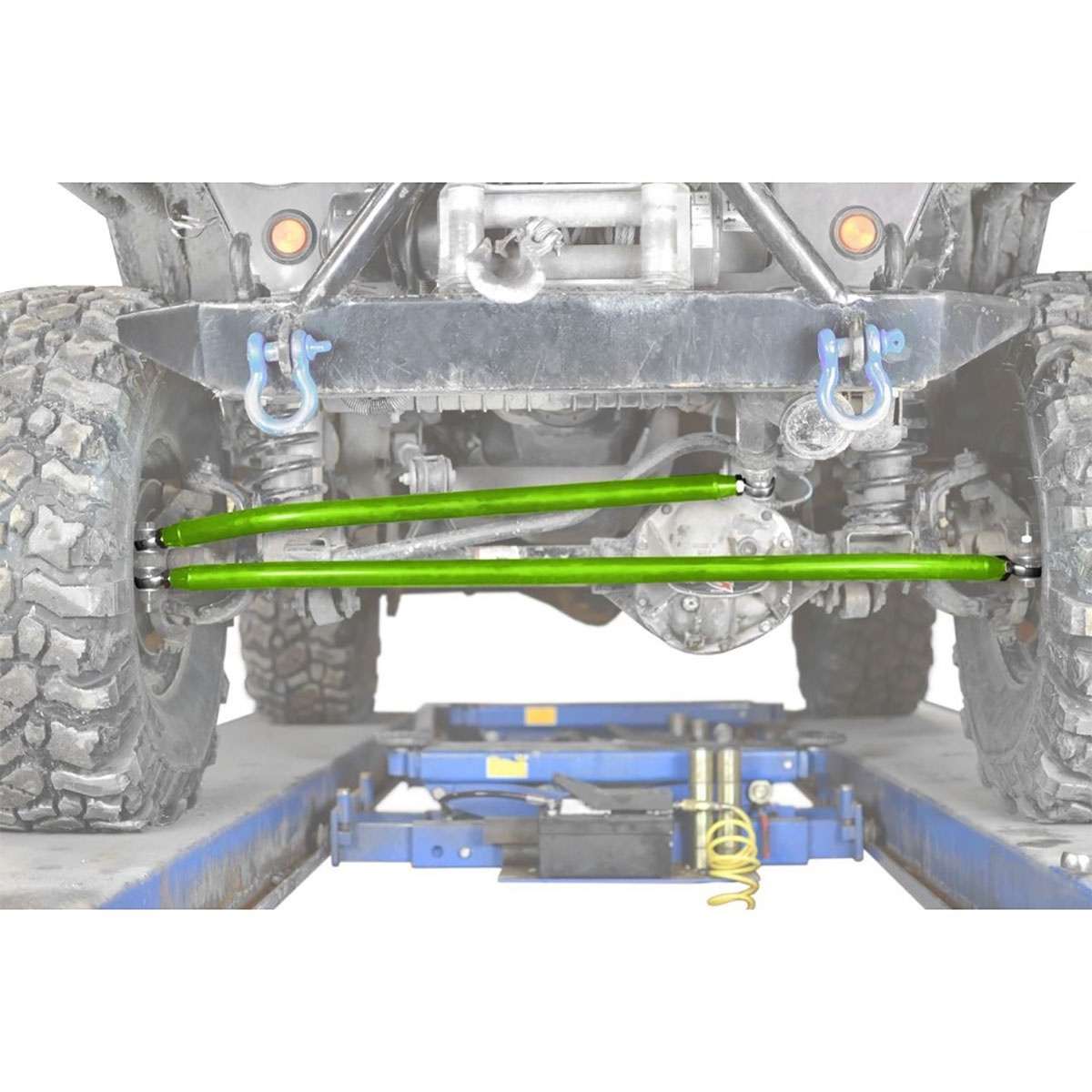 Jeep TJ Wrangler Neon Green Crossover Steering Kit