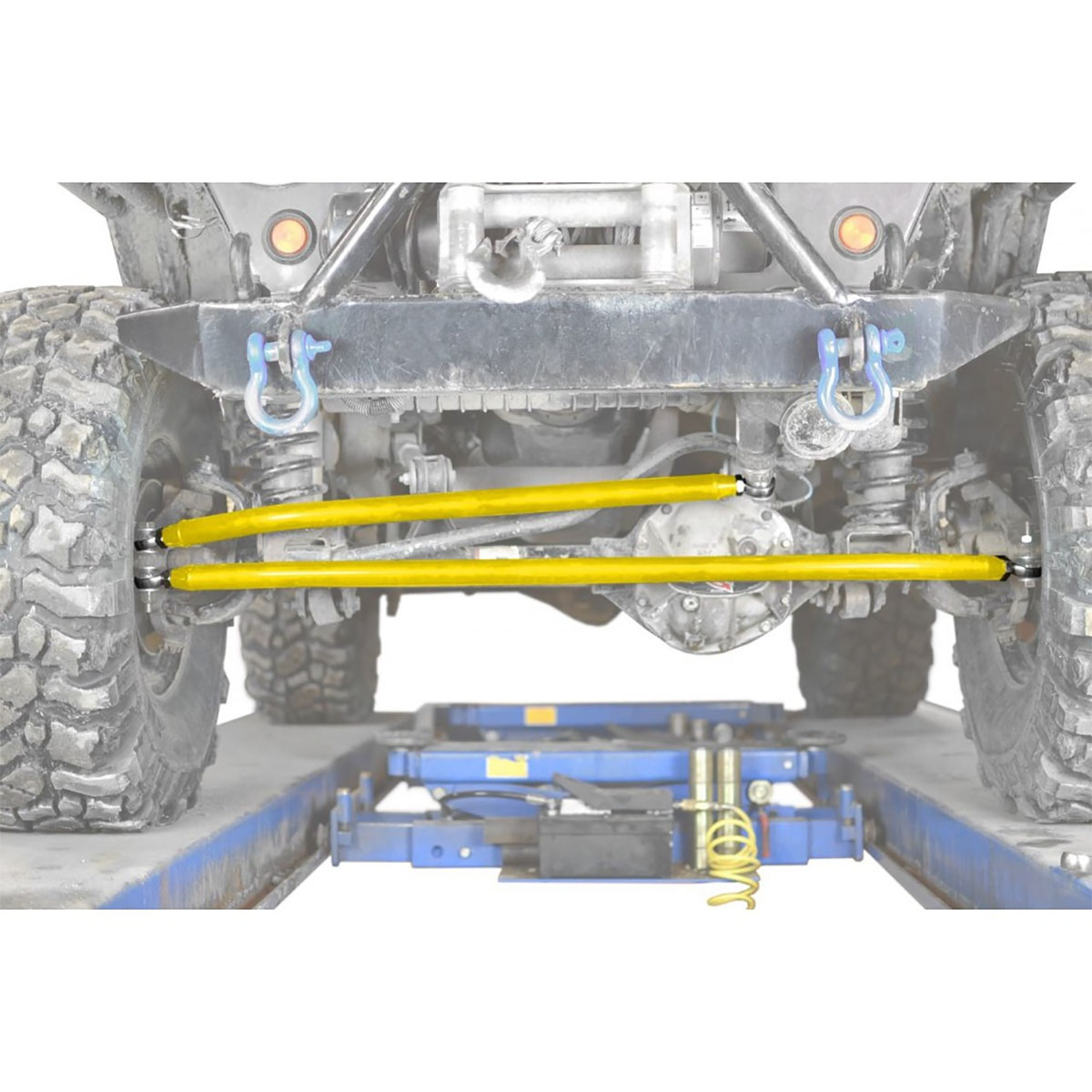 Jeep TJ Wrangler Neon Yellow Crossover Steering Kit