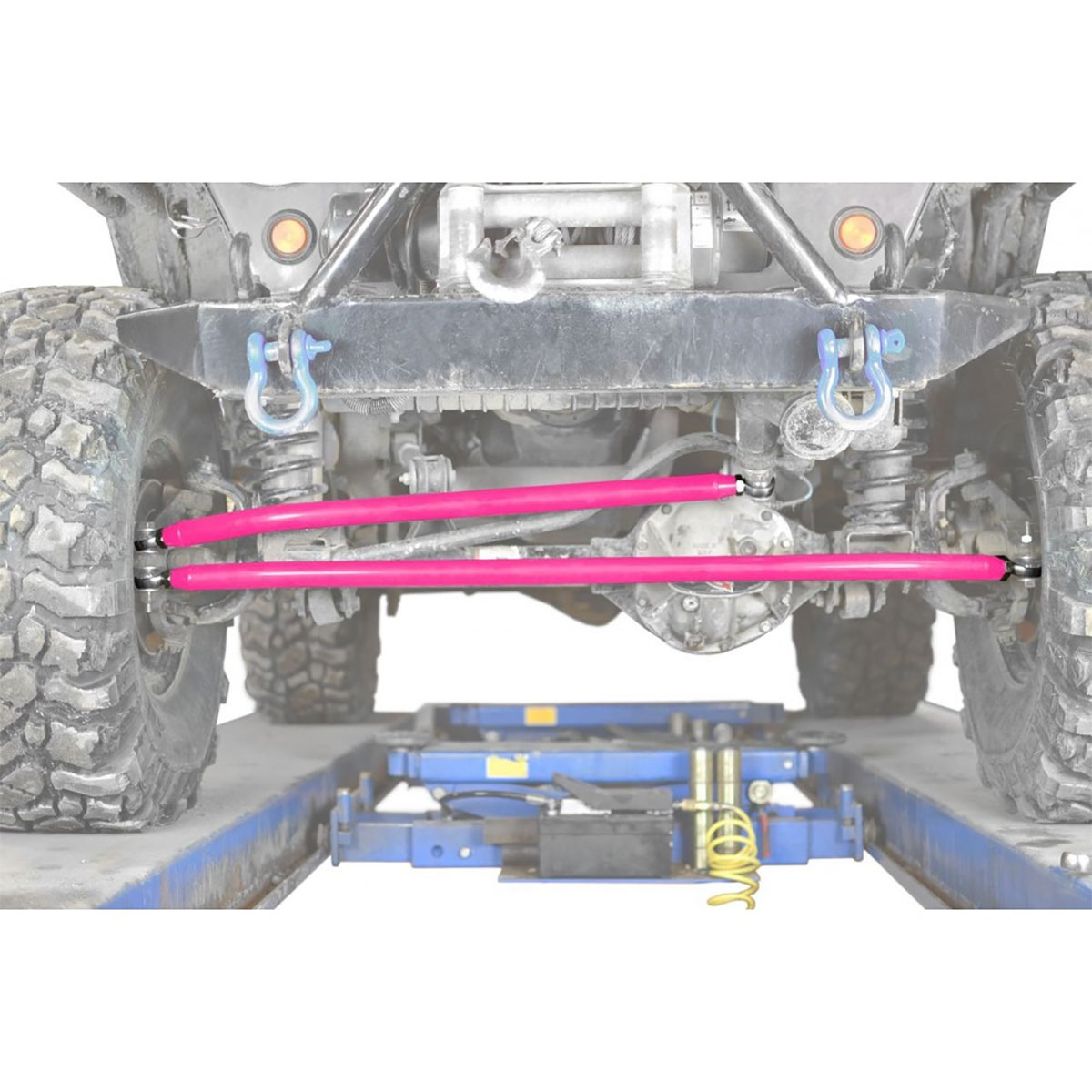 Jeep XJ Cherokee Hot Pink Crossover Steering Kit