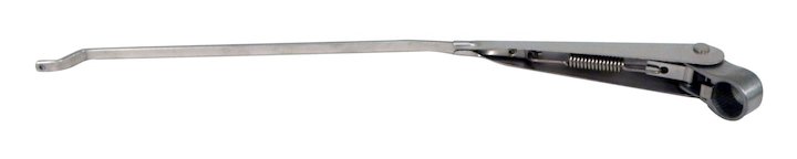 Front Wiper Arm, Stainless, 68-86 Jeep CJ